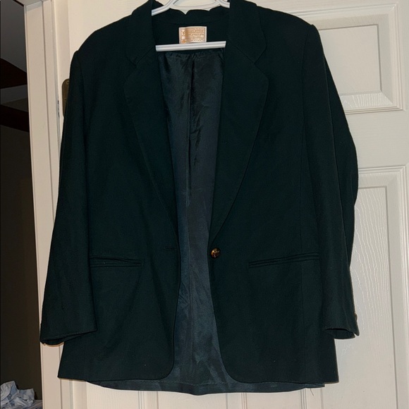 Pendleton Dark Green Blazer